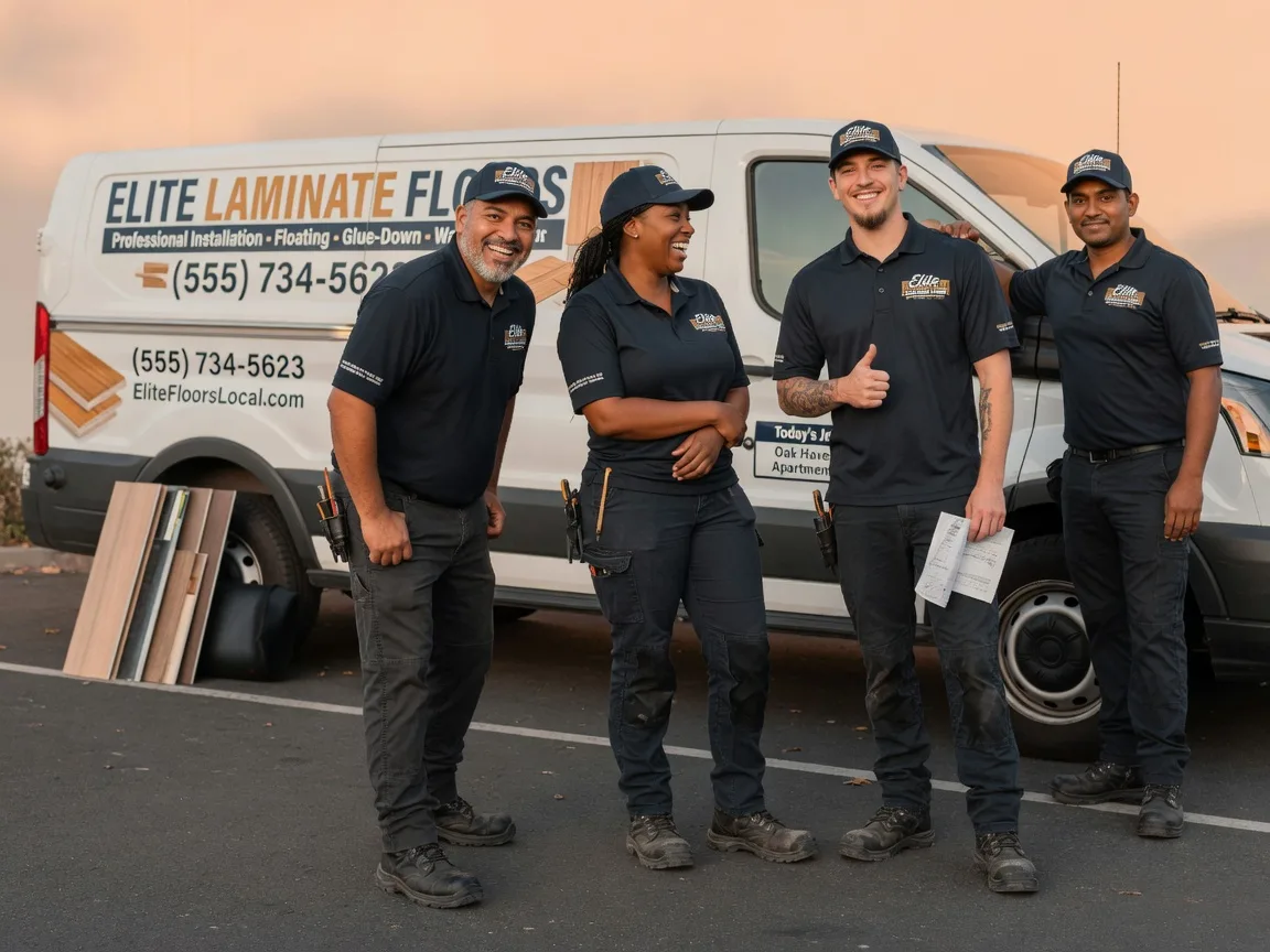 Laminate flooring installation company in Ina, IL